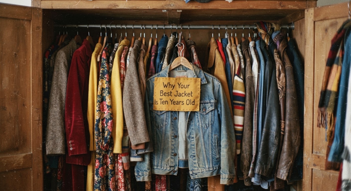 Why Your Best Jacket Is Ten Years Old