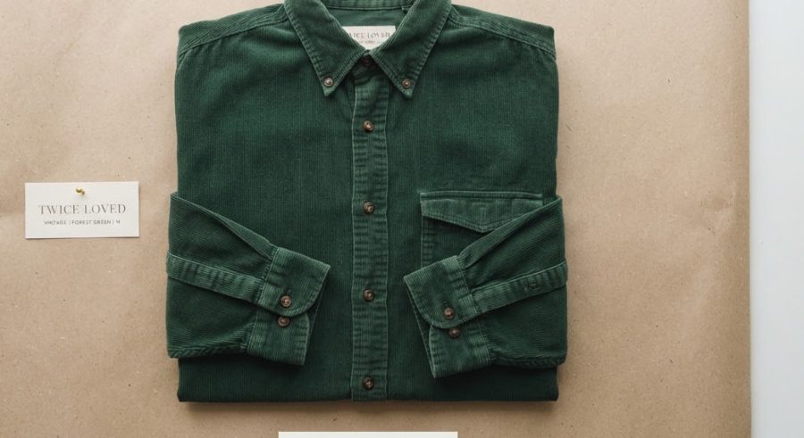Corduroy Button-Down — alternate view