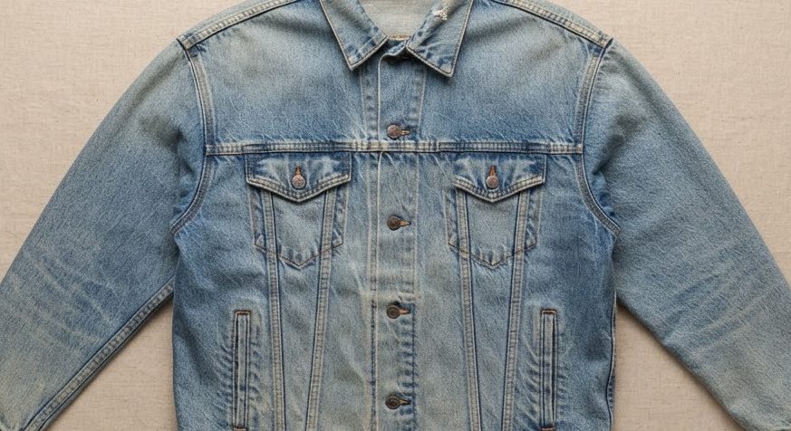 Vintage Denim Jacket — M — detail view